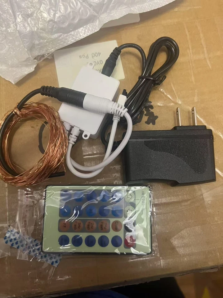 Led Outdoor Fairy String Lights Copper Wire Waterproof Garden Yard Decor - Image 2