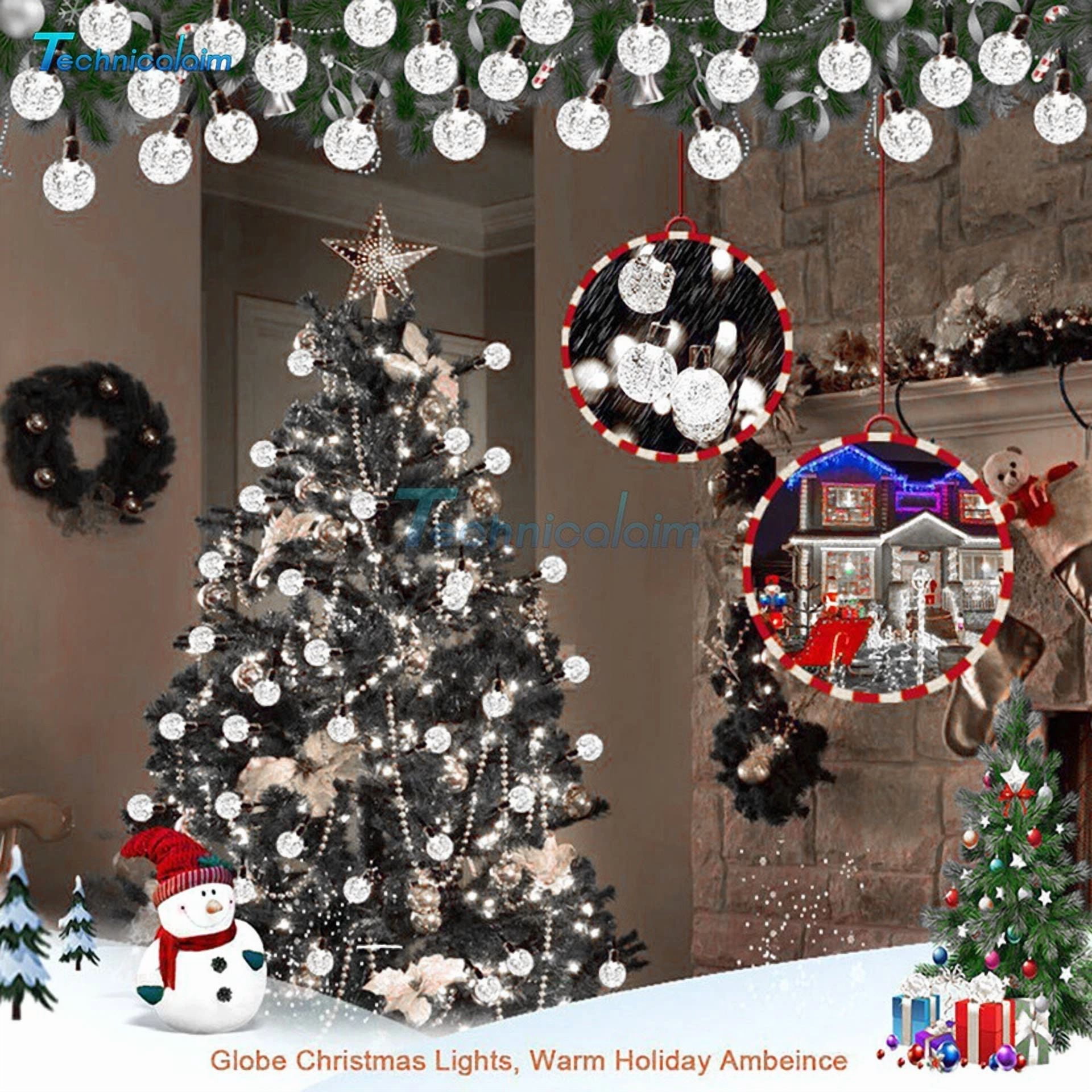 Solar String Lights Outdoor Garden Party Xmas Fairy Wedding Decor Lamp 50Led Us - Image 3