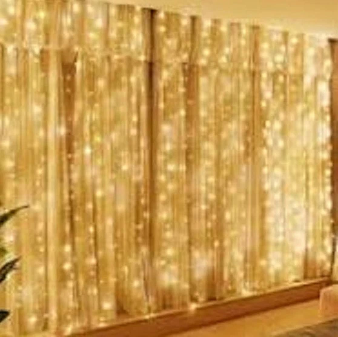 Party Dorm Lights- Fairy Curtain String Usb Led Light Set-300 Led Lights 8 Modes - Image 3
