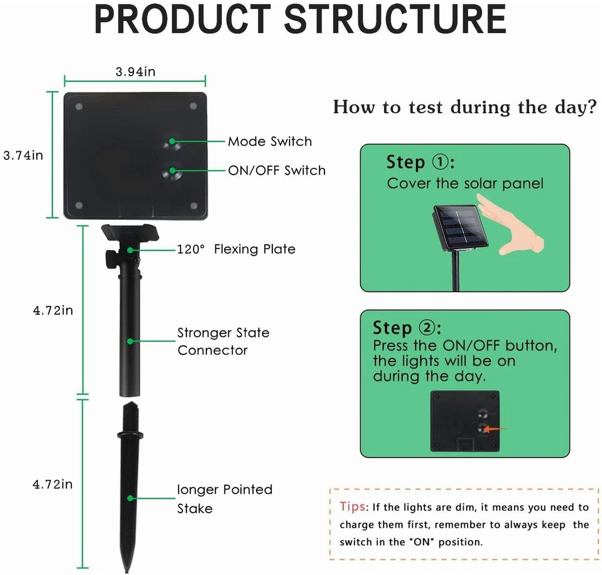 10M 100Leds Outdoor Decorative String Lights For Party, Patio, Garden, Gate - Image 6