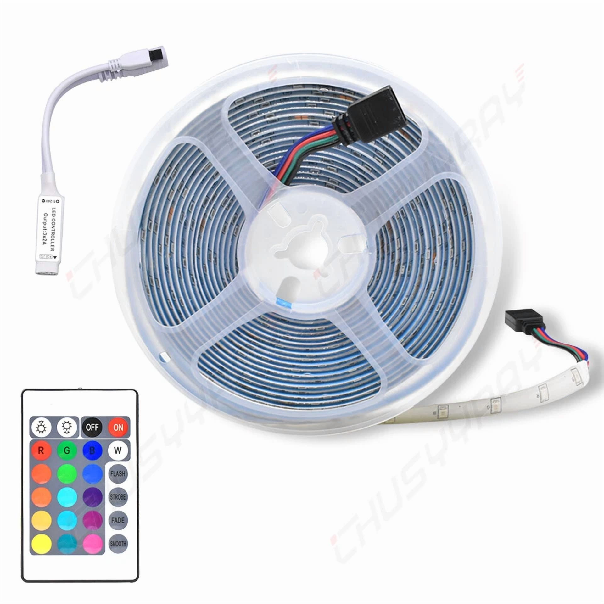 Rgb Led Strip Light 5M Waterproof 300 Leds Flexible 2835Smd Party Garden Decor - Image 3