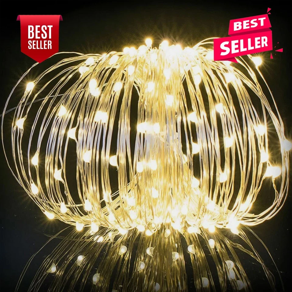 Solar String Lights Led Waterproof Copper Wire Xmas Garden Party Decor Outdoor - Image 5