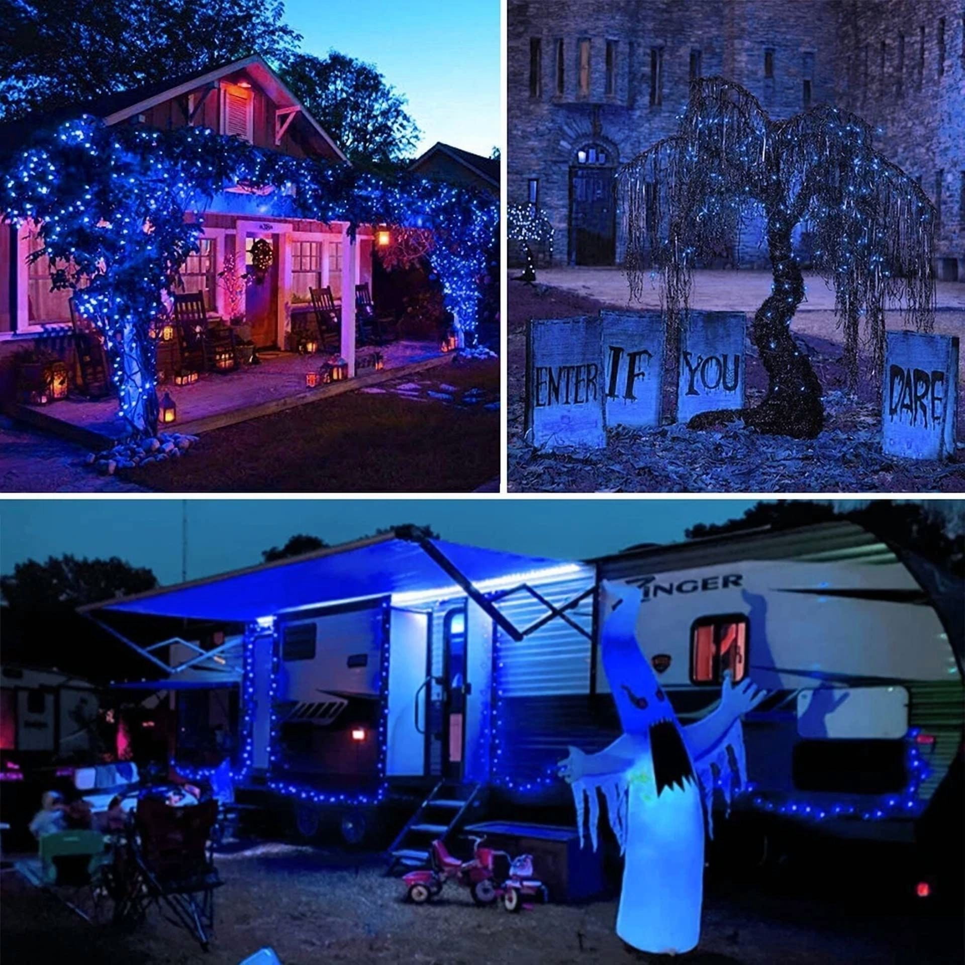 300 Led Solar Fairy String Lights Outdoor Garden Party Path Lawn Tree Decor Xmas - Image 5