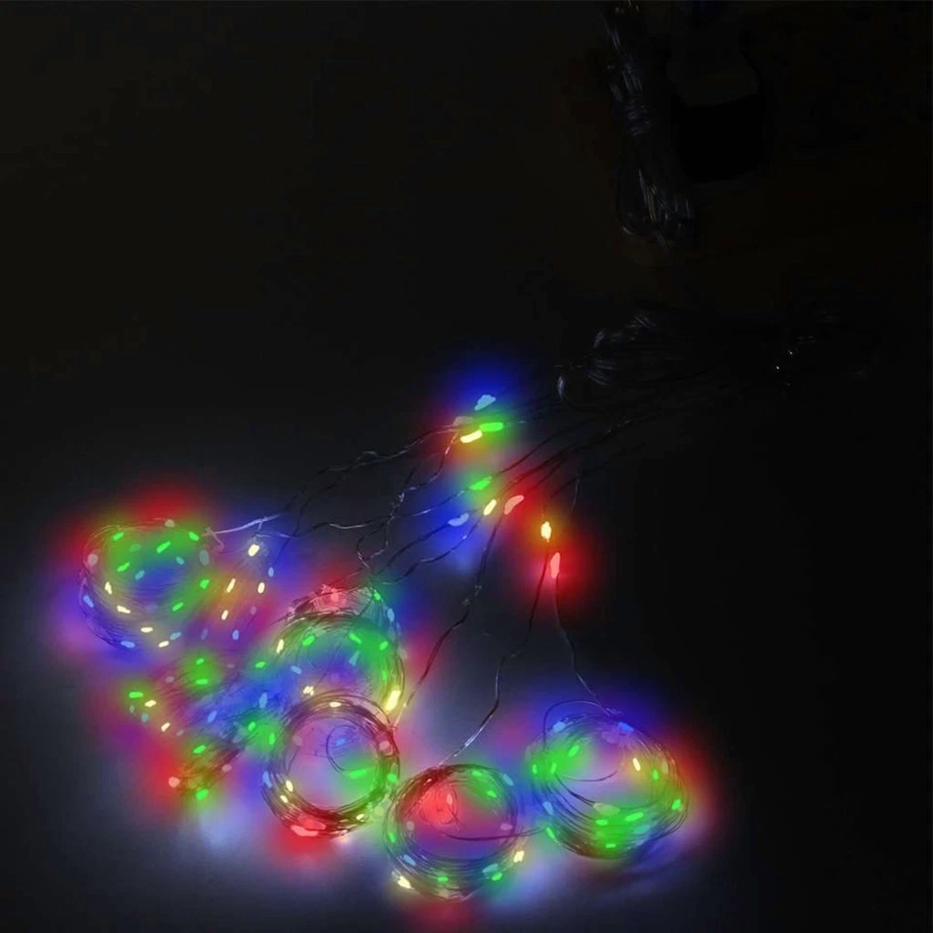 ZYLER- 300 Led Curtain Fairy Lights Usb String Light W/ Remote Party Wedding Christmas - Image 3