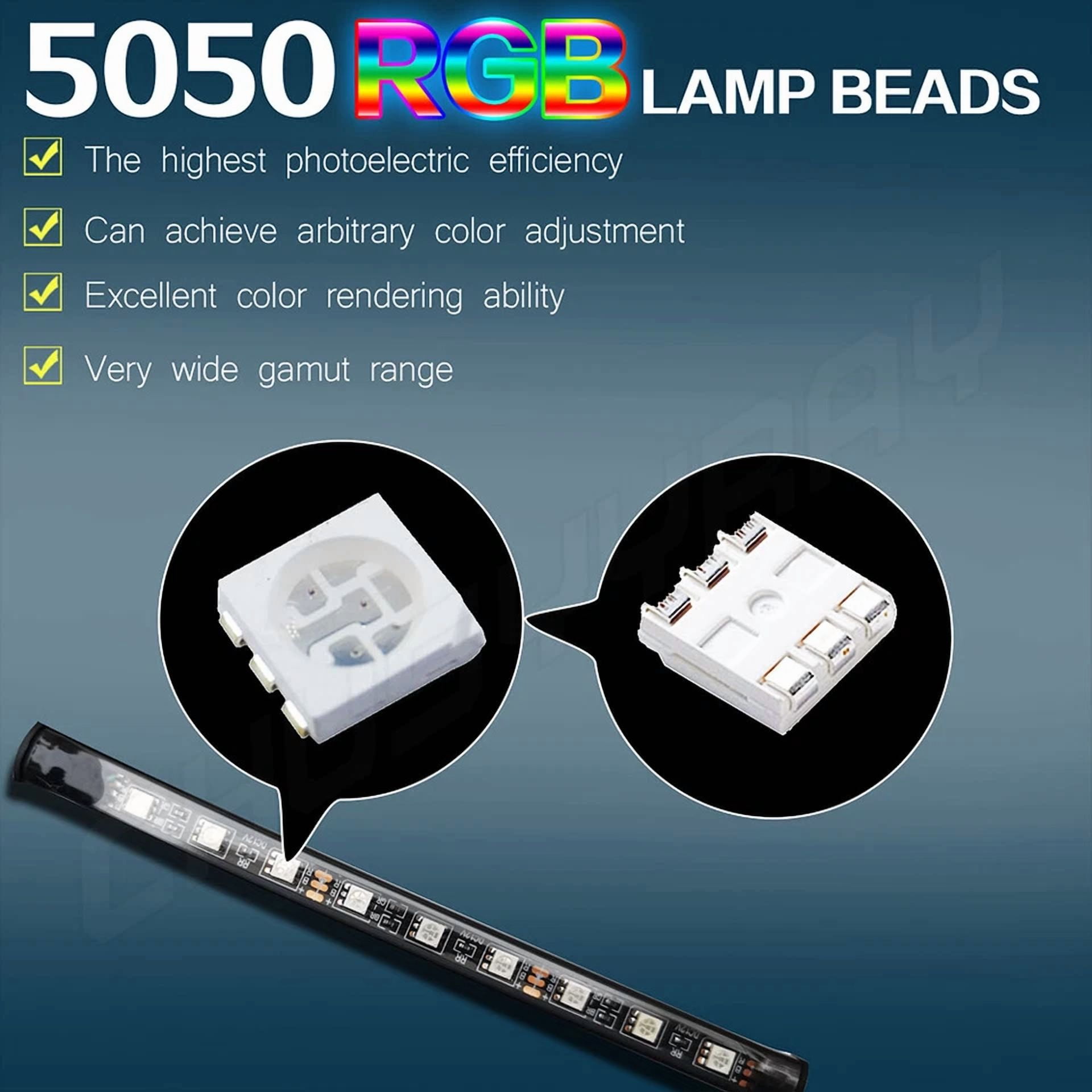 Usb Powered Computer Tv Backlight Kit Rgb Colour Change 5050 Led Light Strip Hot - Image 3