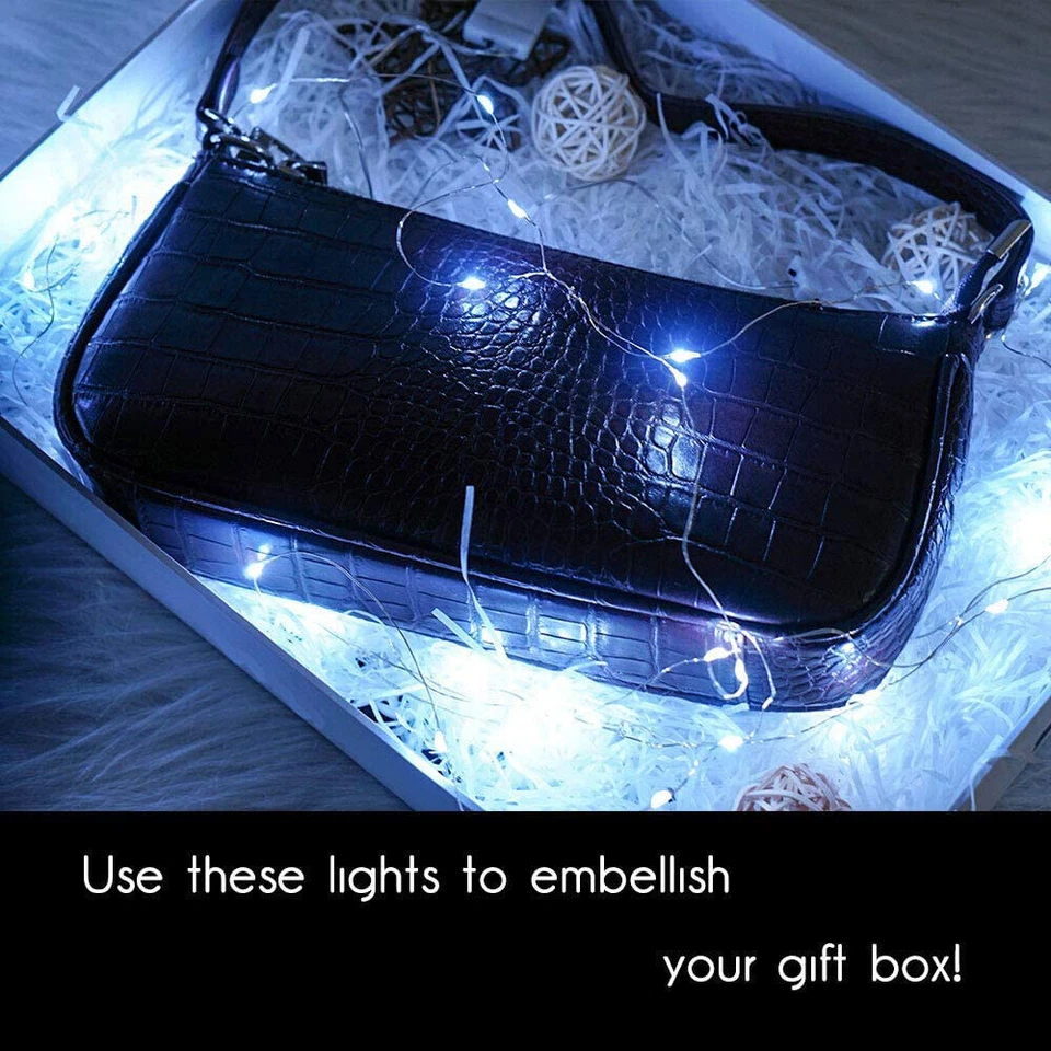 6.6Ft Wine Bottle Fairy String Lights 20 Leds Battery String Light Outdoor Party - Image 4