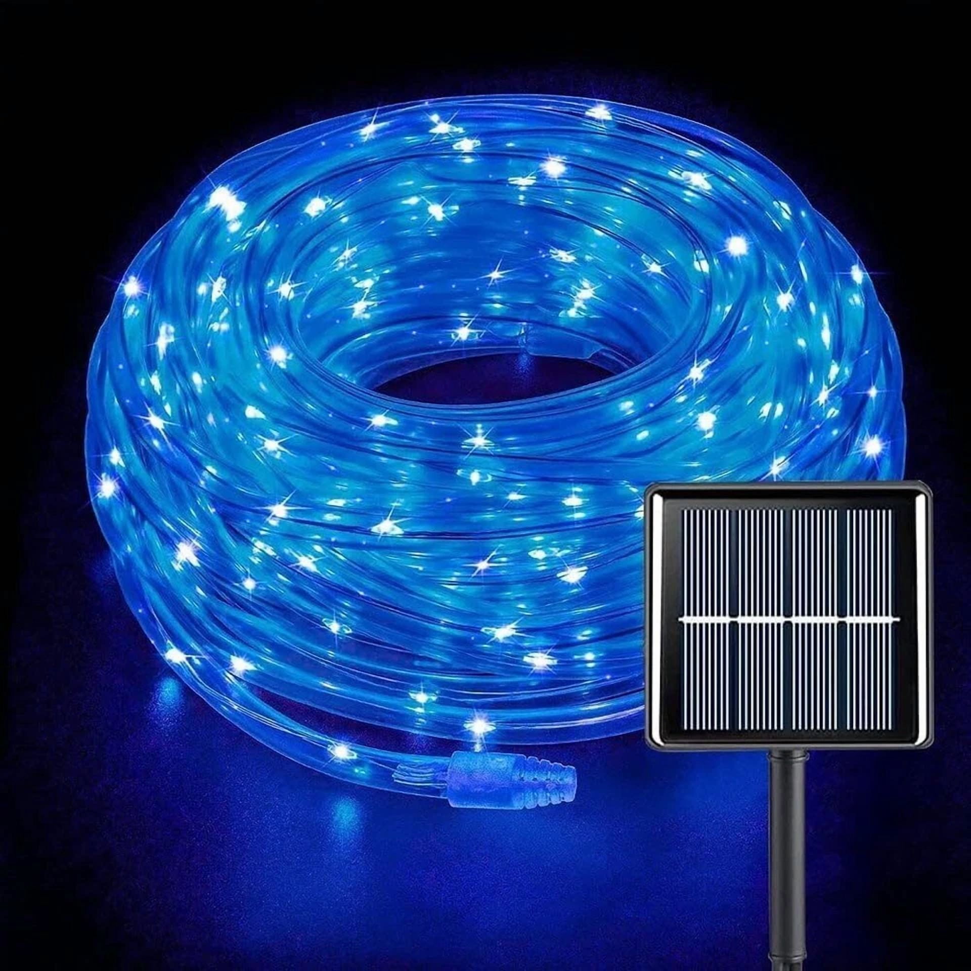 Solar Rope String Lights Outdoor Waterproof Fairy Lightstree Pool Decor Home - Image 6
