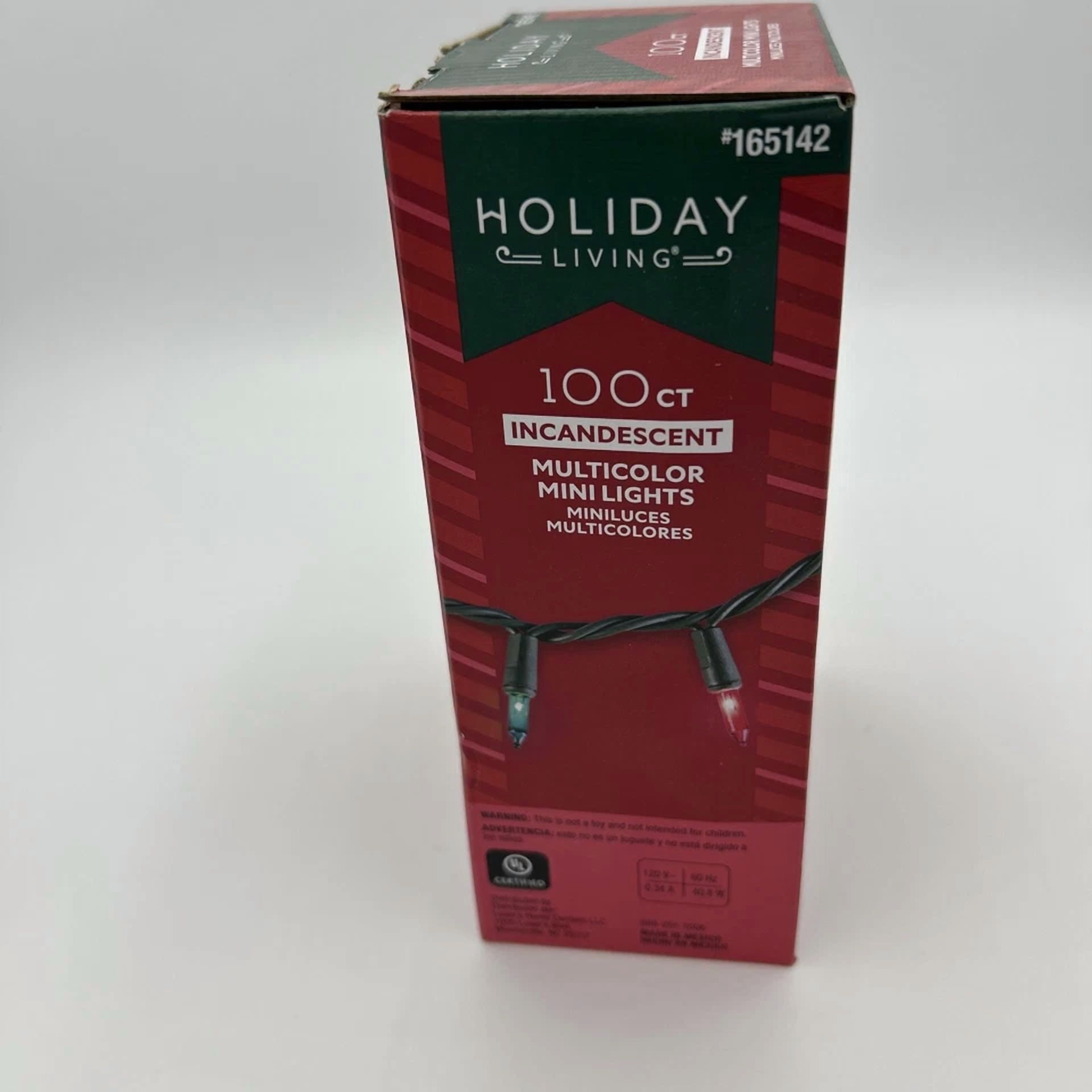 Christmas Lights,100Ct Multi Color String Lights Indoor Outdoor Incandescent - Image 6