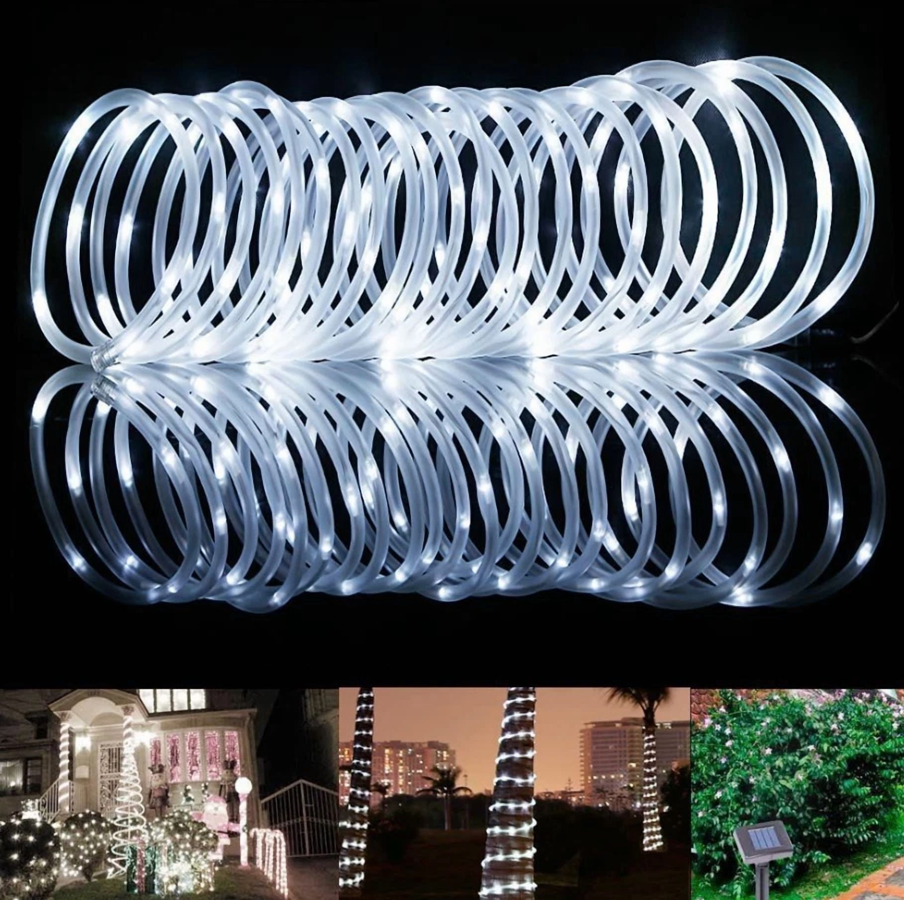 Solar Powered Waterproof 100 Led Fairy Light String Lights Garden Decor For Xmas - Image 2