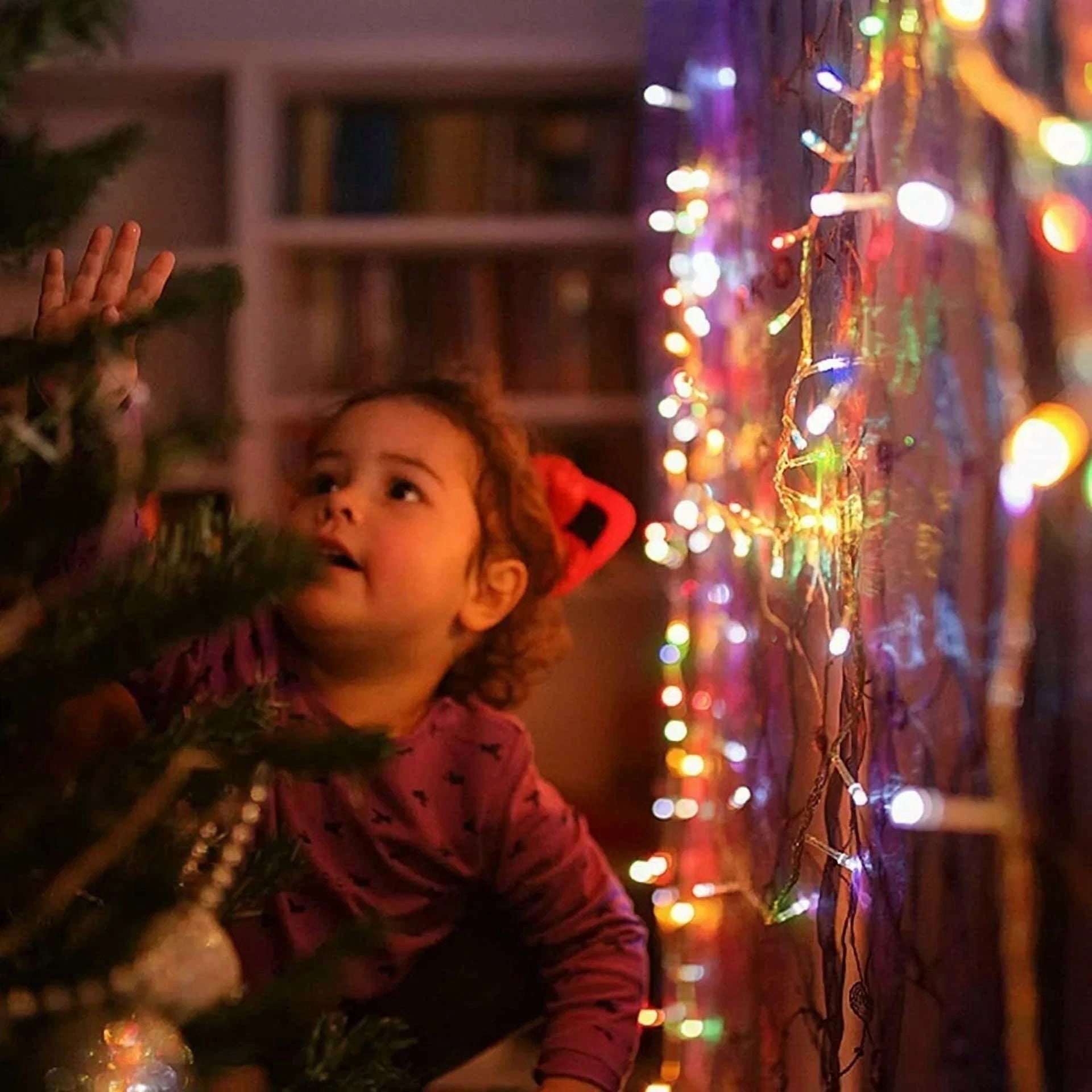 40Led Christmas Tree Fairy String Party Lights Lamp Xmas Waterp Usb Char/Battery - Image 3