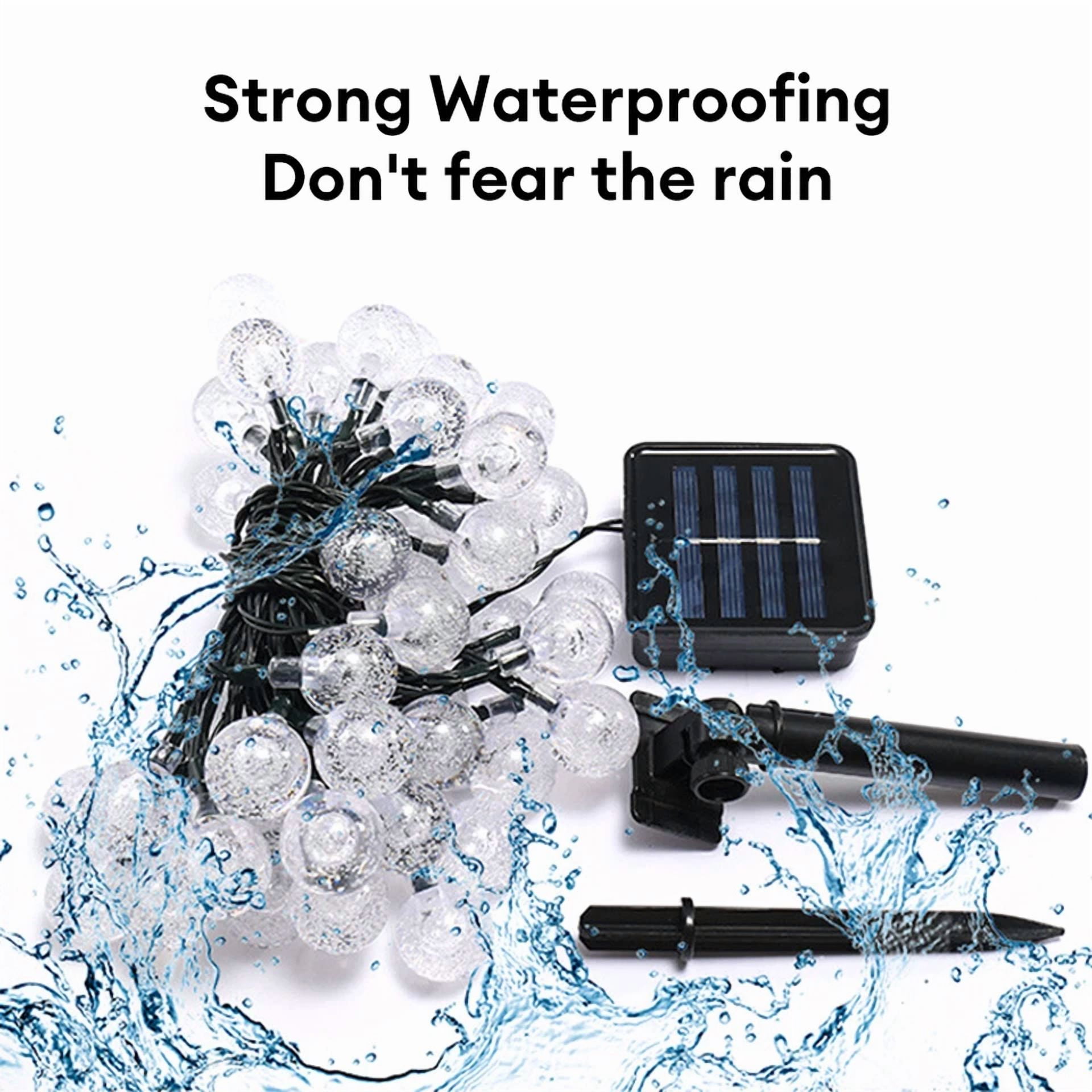 23Ft 50 Led Outdoor Solar Powered String Lights For Patio Yard Porch Party Decor - Image 5