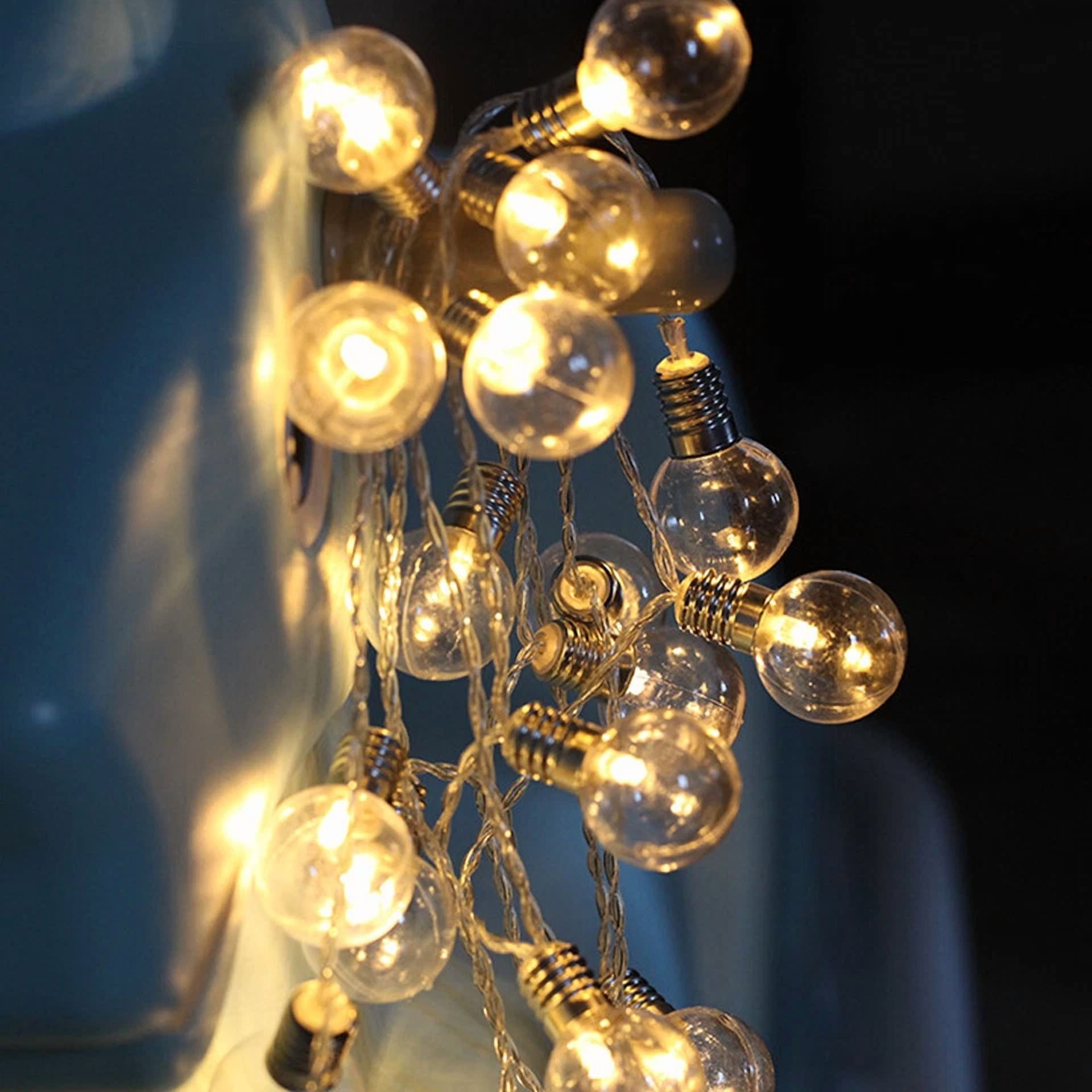 Solar Powered 21Ft 30Led String Lights Garden Wedding Party Decor Waterproof - Image 4