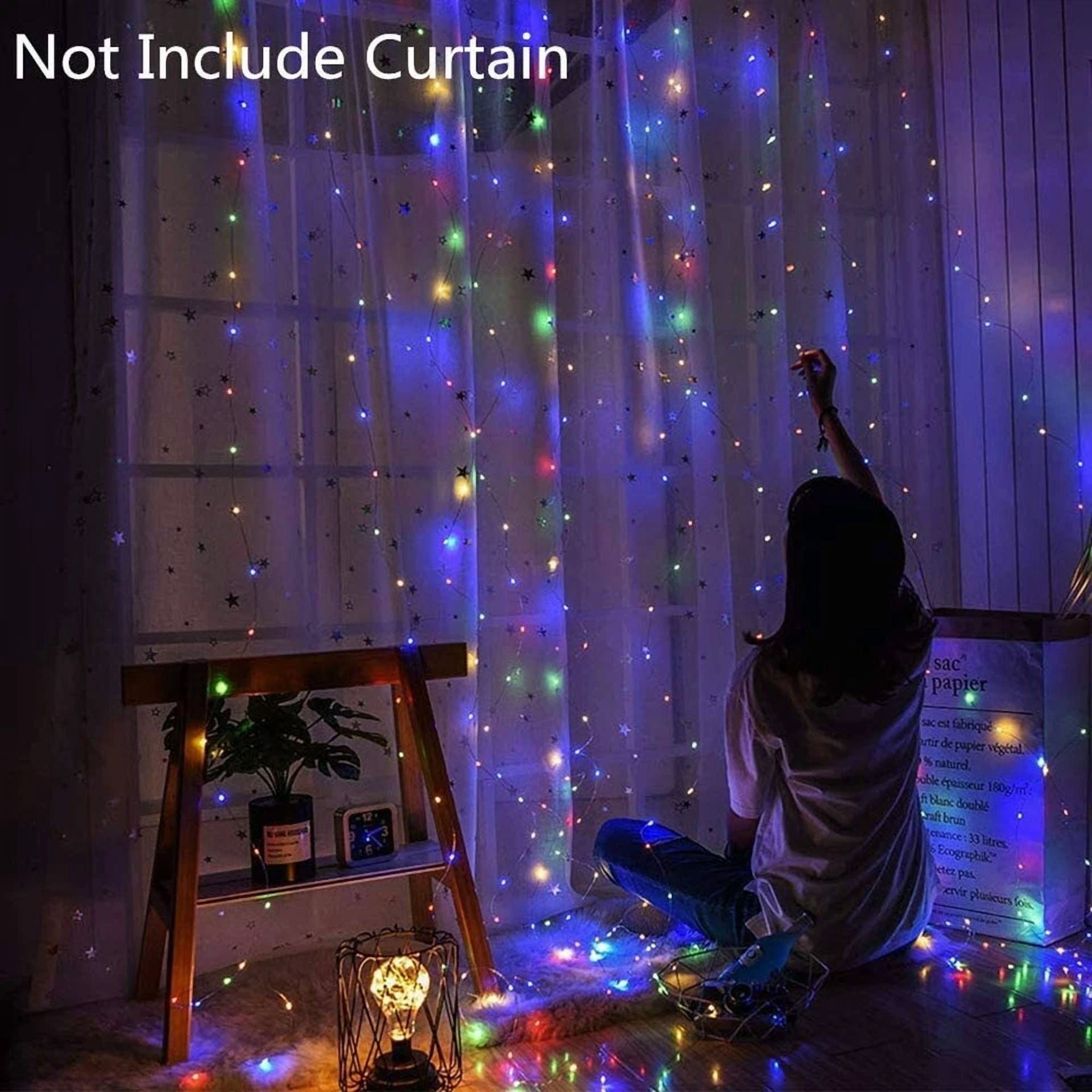 300 Led Curtain Fairy String Lights Usb Twinkle Window Party Wedding With Remote - Image 4