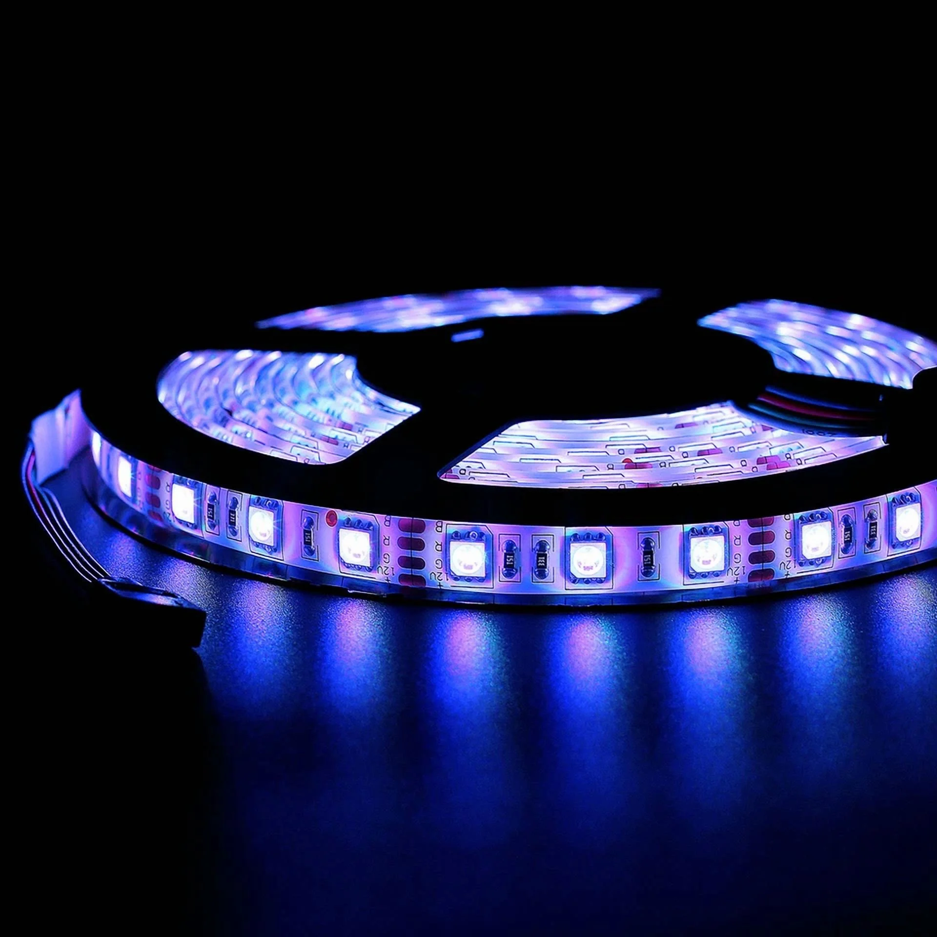 5M Waterproof Rgb 5050 Smd Led Strip Light Rope Light For Xmas Party Home Decor - Image 2