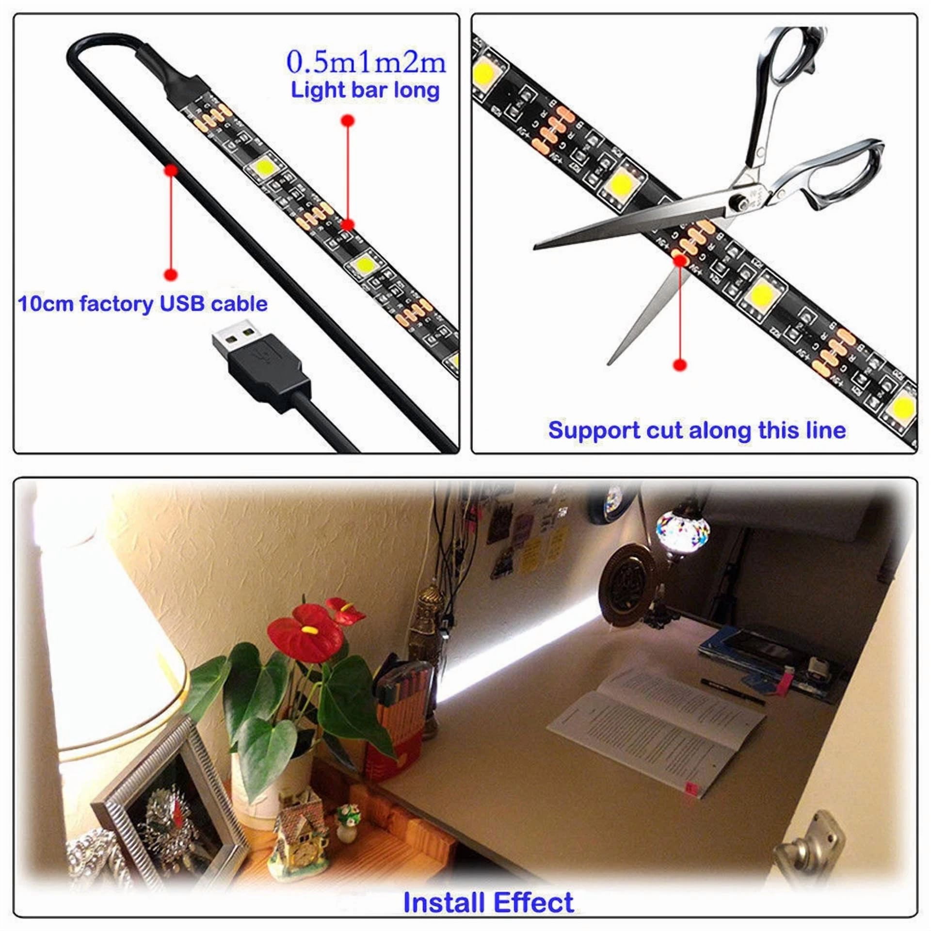 Usb Powered Computer Tv Backlight Kit Rgb 5050 Led Light Strip Colour Change - Image 5