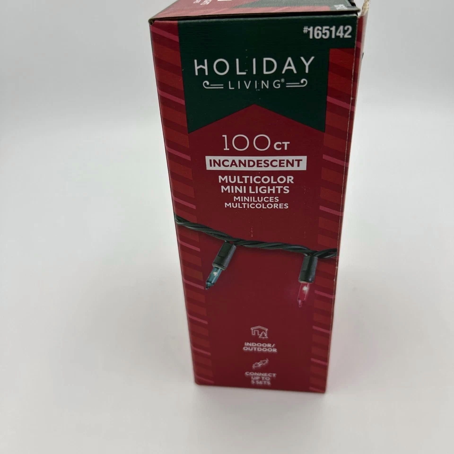 Christmas Lights,100Ct Multi Color String Lights Indoor Outdoor Incandescent - Image 2