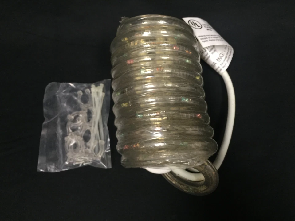 Led Rope Light 9Ft 120V 2-Wire 1/2" Blue Outdoor Decoration Building Bar - Image 2