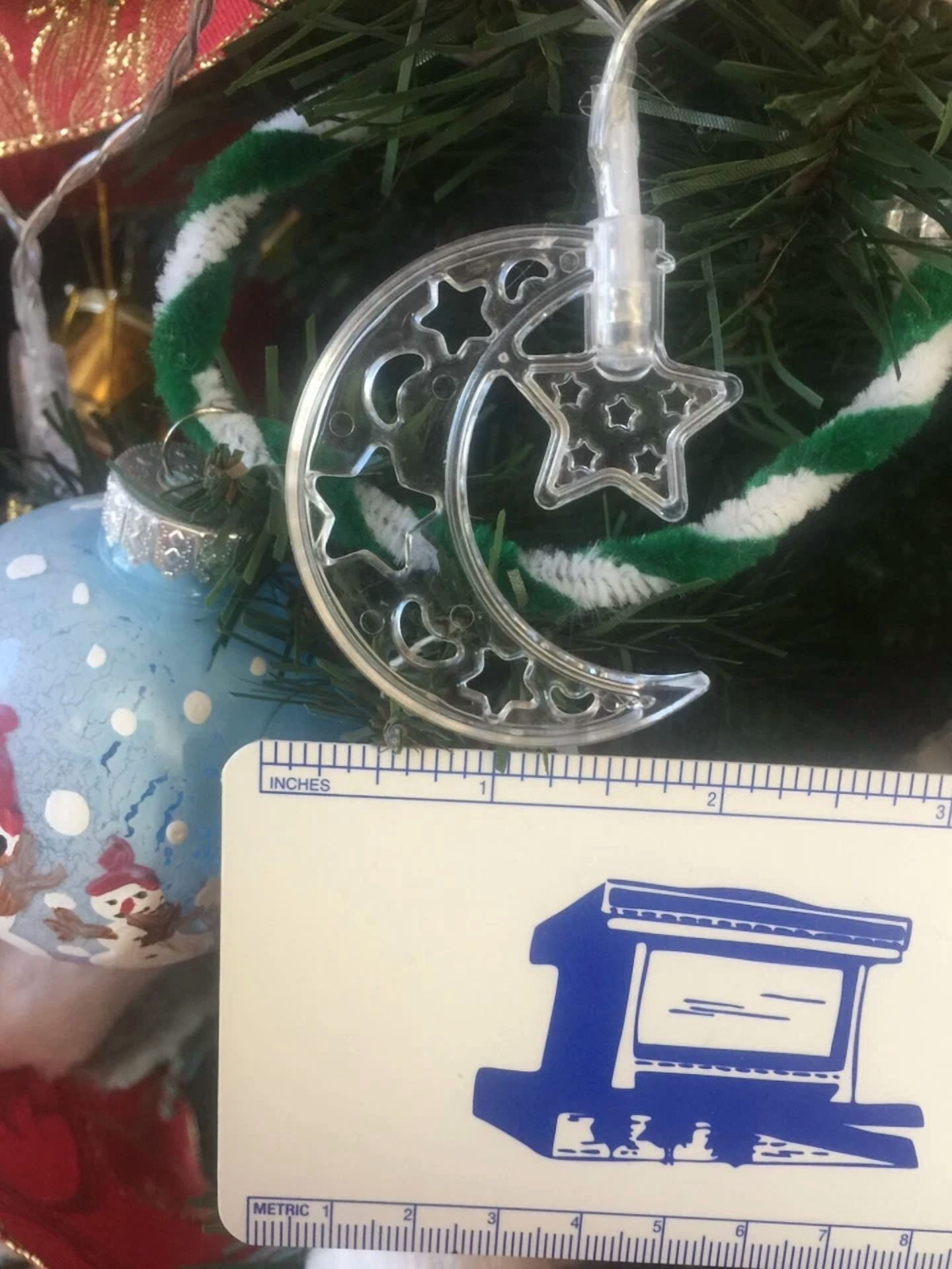 Moon Star String 30 Led 15Ft Warm Lights Fairy Ramadan, Xmas, Wedding Decoration - Image 5