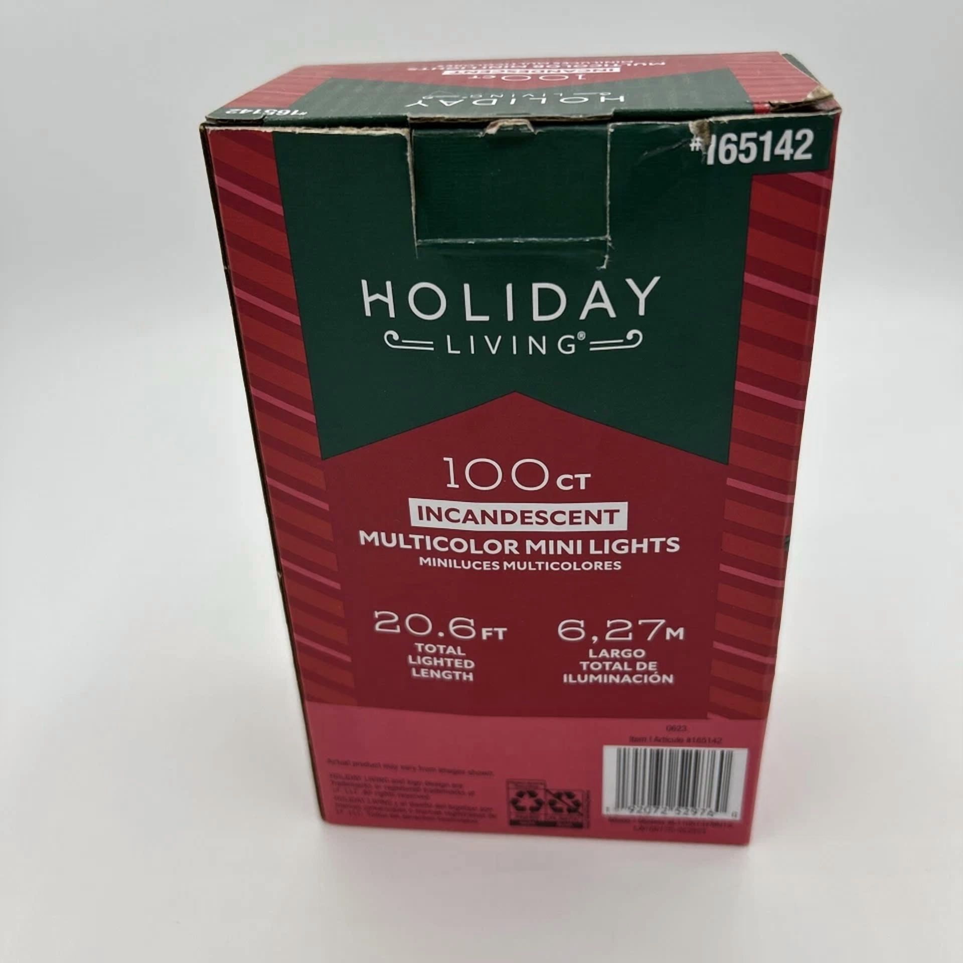 Christmas Lights,100Ct Multi Color String Lights Indoor Outdoor Incandescent - Image 3