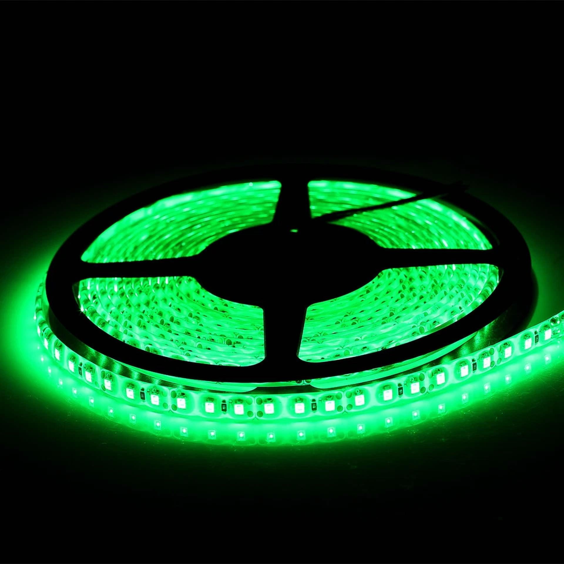 16.4Ft Green Led Strip Rope Tape Light 600 Leds Waterproof For Party Bar Patio - Image 4