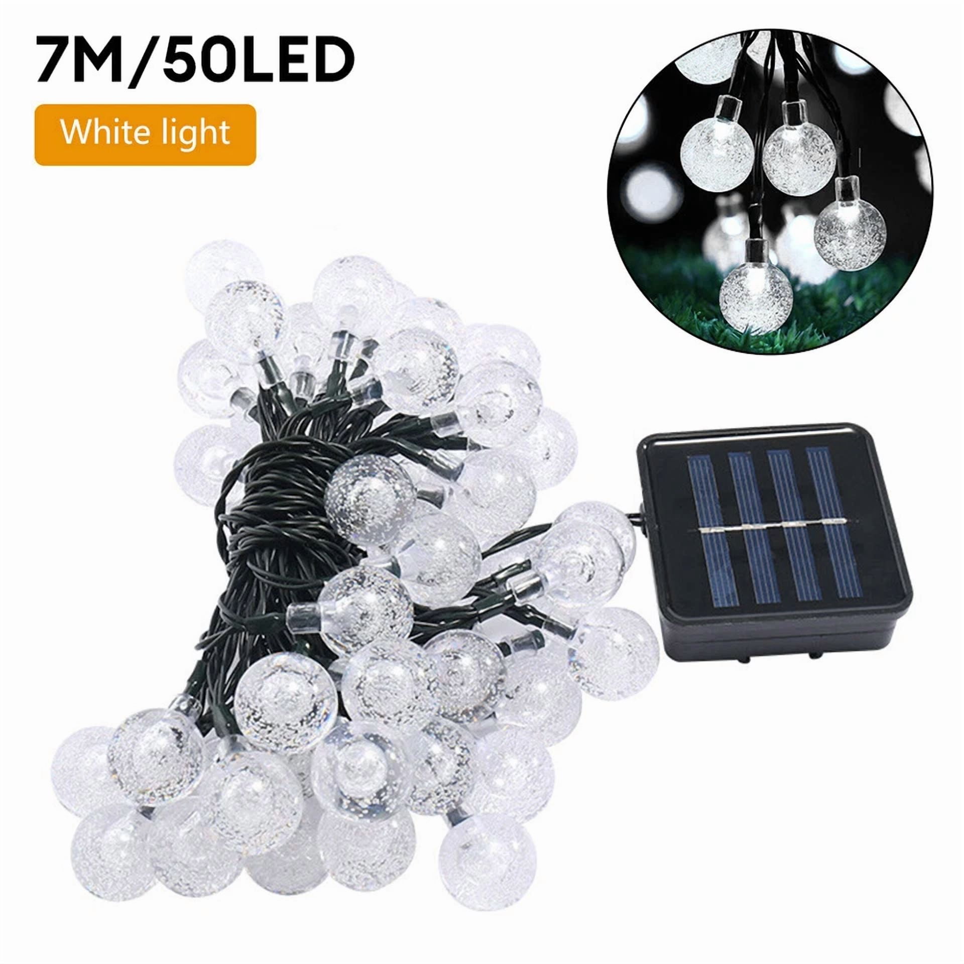 23Ft 50 Led Outdoor Solar Powered String Lights For Patio Yard Porch Party Decor - Image 4