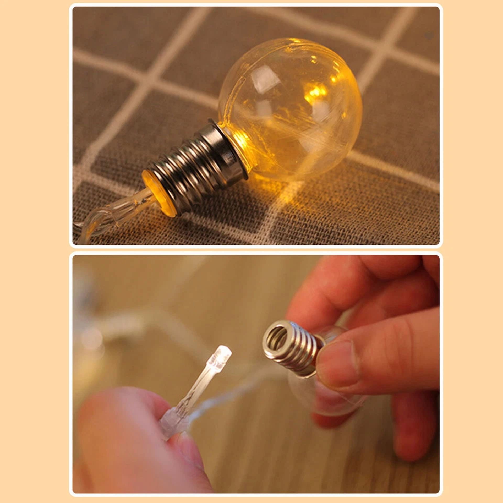 Solar Powered 21Ft 30Led String Lights Garden Wedding Party Decor Waterproof - Image 6