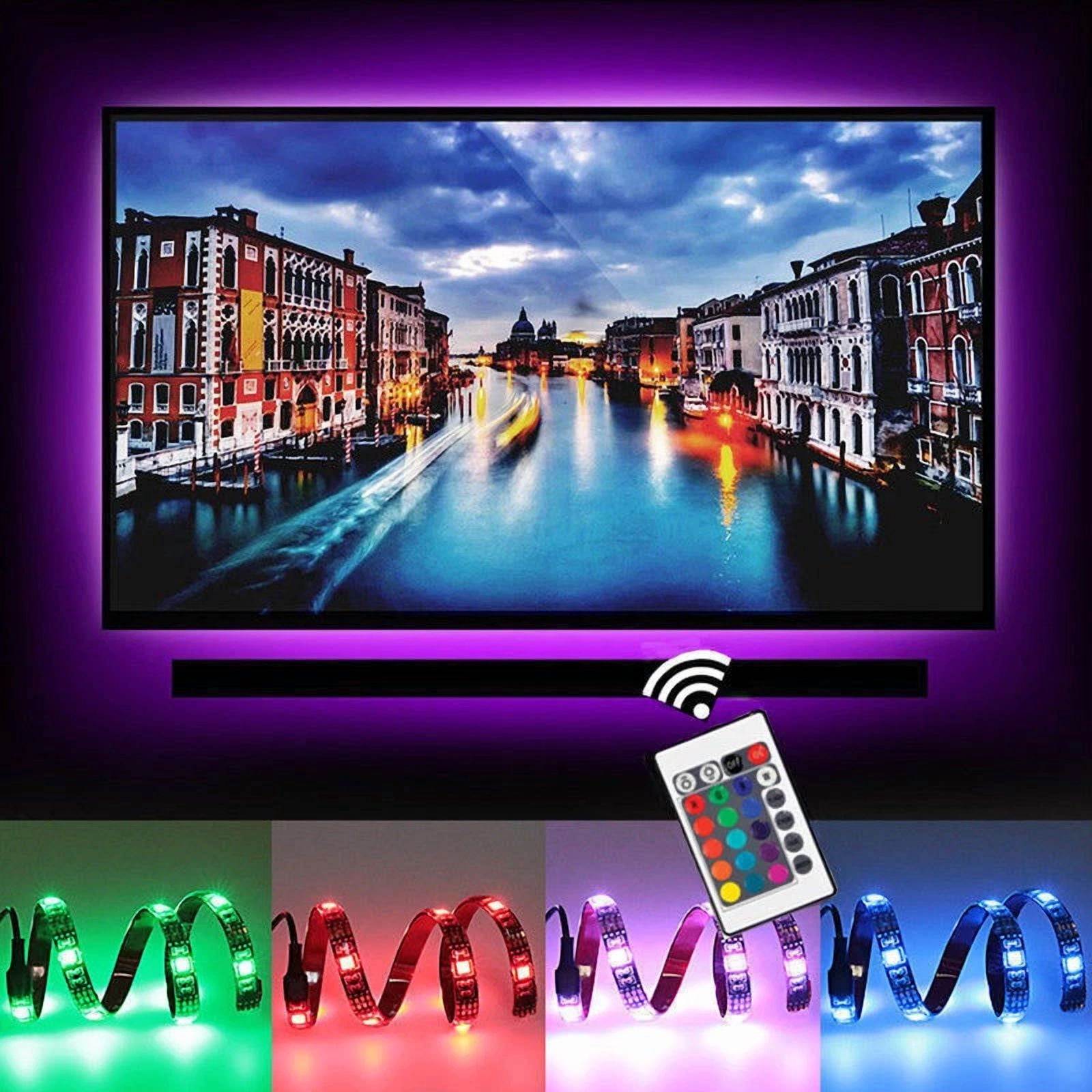 Usb Powered Computer Tv Backlight Kit Rgb 5050 Led Light Strip Colour Change - Image 6