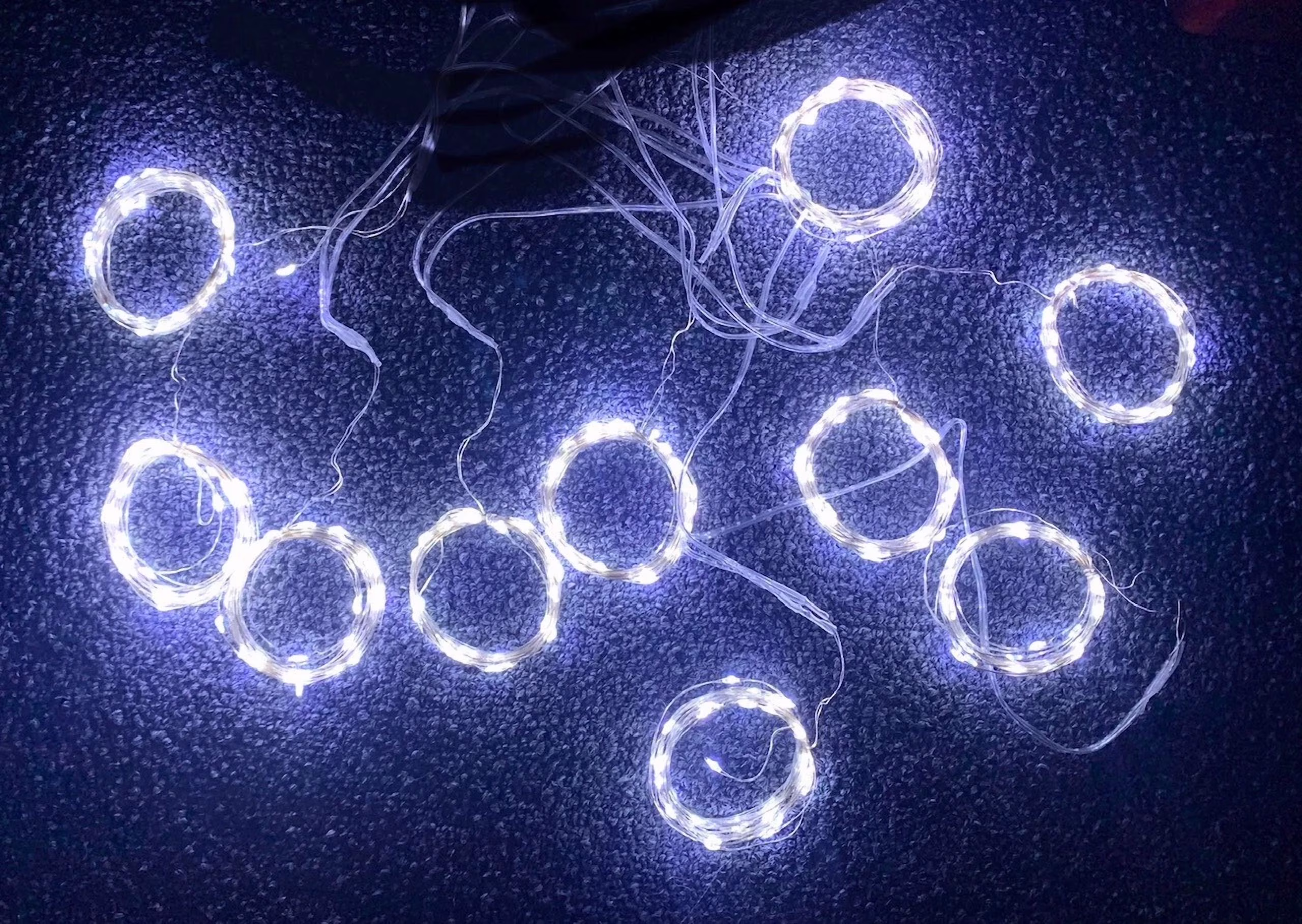 Party Dorm Lights- Fairy Curtain String Usb Led Light Set-300 Led Lights 8 Modes