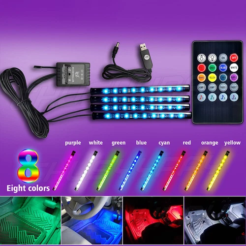 Usb Powered Computer Tv Backlight Kit Rgb Colour Change 5050 Led Light Strip Hot