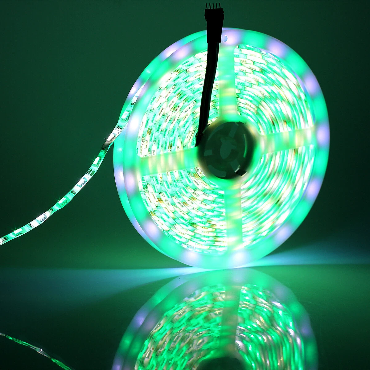 16.4Ft Rgbw Rgb+Cool White Led Strip Light Waterproof For Outdoor Garden Party