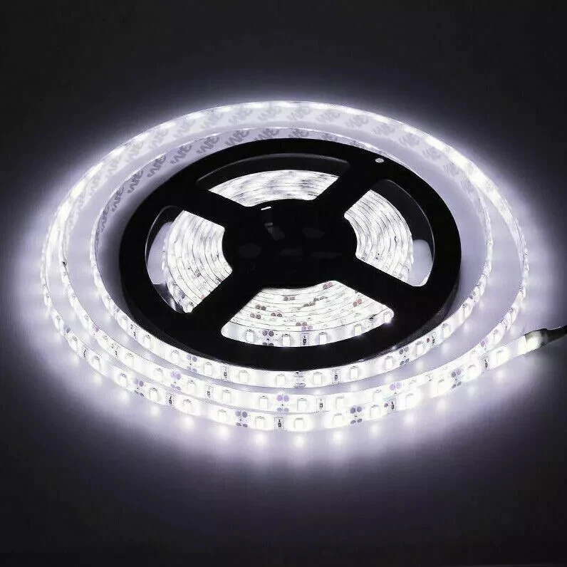 16Ft 5M Bright Cool White 5M 300Leds Flexible Smd 5050 Led Strip Light Lamp 12V